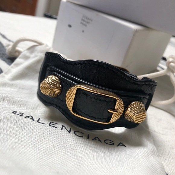 Balenciaga Jewelry - Balenciaga Arena Studded Bracelet
